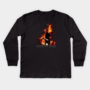 The Fire's Ring Kids Long Sleeve T-Shirt